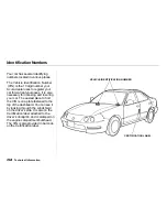 Предварительный просмотр 247 страницы Acura Integra Sedan 2000 Owner'S Manual