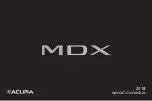 Acura MDX 2018 Navigation Manual preview