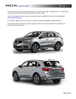 Preview for 2 page of Acura MDX SPORT HYBRID 2017 Emergency Response Manual