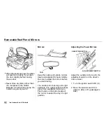 Предварительный просмотр 85 страницы Acura NSX 2000 Owner'S Manual