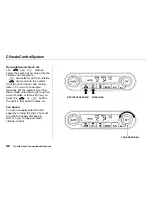 Предварительный просмотр 101 страницы Acura NSX 2000 Owner'S Manual