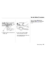 Предварительный просмотр 138 страницы Acura NSX 2000 Owner'S Manual