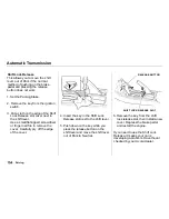 Предварительный просмотр 157 страницы Acura NSX 2000 Owner'S Manual