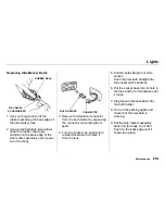 Предварительный просмотр 222 страницы Acura NSX 2000 Owner'S Manual