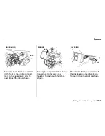 Предварительный просмотр 264 страницы Acura NSX 2000 Owner'S Manual