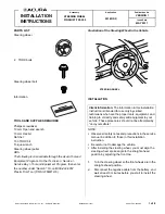 Предварительный просмотр 1 страницы Acura P/N 08U97-TX4-200 Installation Instructions Manual