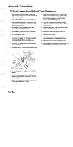 Preview for 864 page of Acura TL 2004 Service Manual