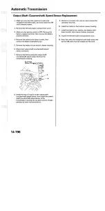 Preview for 866 page of Acura TL 2004 Service Manual