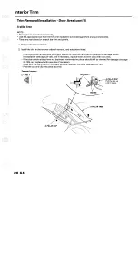 Preview for 1288 page of Acura TL 2004 Service Manual