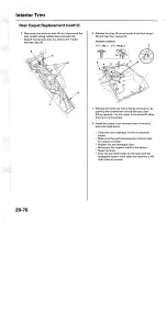 Preview for 1300 page of Acura TL 2004 Service Manual