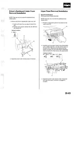 Preview for 1307 page of Acura TL 2004 Service Manual