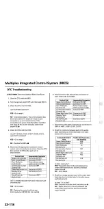 Preview for 1600 page of Acura TL 2004 Service Manual