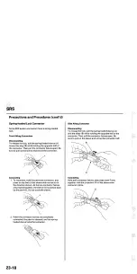 Preview for 1822 page of Acura TL 2004 Service Manual