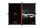 Preview for 1 page of Acura TL 2010 Manual