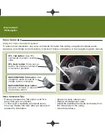 Acura Voice Command System User Manual preview