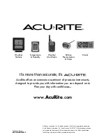 Предварительный просмотр 16 страницы AcuRite 00251W Instruction Manual