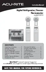 AcuRite 00515 Instruction Manual preview