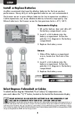 Предварительный просмотр 4 страницы AcuRite 00515 Instruction Manual