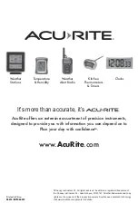 Предварительный просмотр 10 страницы AcuRite 00515 Instruction Manual