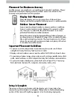 Preview for 5 page of AcuRite 00831A2 Instruction Manual