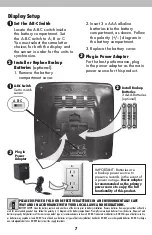 Предварительный просмотр 7 страницы AcuRite 01120 Instruction Manual