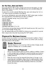 Preview for 5 page of AcuRite 01136 Instruction Manual