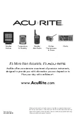 Preview for 10 page of AcuRite 01136 Instruction Manual