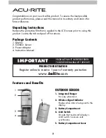 Preview for 2 page of AcuRite 01202 Instruction Manual