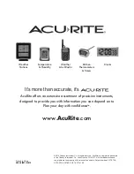 Preview for 16 page of AcuRite 02038W Instruction Manual