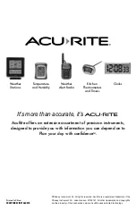 Предварительный просмотр 16 страницы AcuRite 02099 Instruction Manual