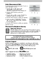 Preview for 6 page of AcuRite 06005RM Instruction Manual