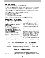 Preview for 8 page of AcuRite 06006RM Instruction Manual