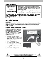 Preview for 6 page of AcuRite 13001A1 Instruction Manaul