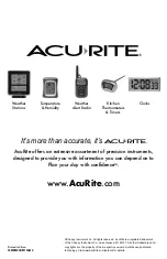 Preview for 8 page of AcuRite 13019W2 Instruction Manual