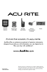 Предварительный просмотр 12 страницы AcuRite 13024A1 Instruction Manual