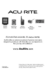 Предварительный просмотр 16 страницы AcuRite 13044 Instruction Manual