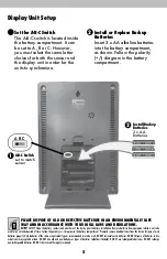 Предварительный просмотр 5 страницы AcuRite 1502RX Instruction Manual