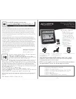 Preview for 1 page of AcuRite 75110 Instruction Manual