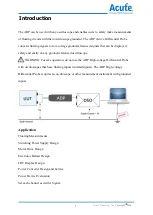 Preview for 9 page of Acute ADP1025 User Manual