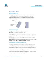 Preview for 7 page of Acuva Eco NX-Silver Owner'S Product Manual