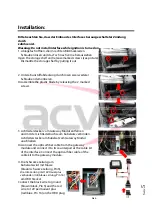 Preview for 5 page of ACV 771024-3011 Manual