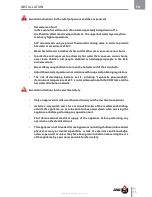 Preview for 15 page of ACV Comfort E 100 Installation, Operation And Maintenance Instructions, For The User And The Installer