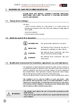 Preview for 5 page of ACV EVO S 100 Installation, Use And Maintenance Instructions