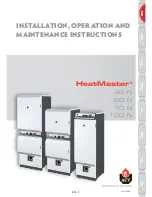 ACV HeatMaster 100 N Installation, Operation And Maintenance Instructions предпросмотр