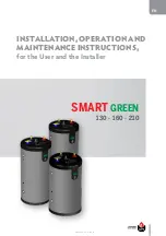 Предварительный просмотр 1 страницы ACV SMART 130 GREEN Installation, Operation And Maintenance Instructions