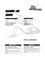 AD Boivin HAWK JR 2006 Operator'S Manual preview