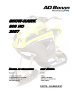 Preview for 1 page of AD Boivin SH-MAN-2007 Shop Manual