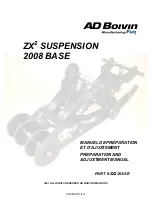 Preview for 1 page of AD Boivin ZX2 2008 Adjustment Manual