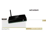 Ad Notam DSTB-IPTV User Manual preview