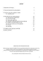 Предварительный просмотр 3 страницы ADA GASTROGAZ ADA SCE 12 Operating Manual